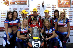 The Bennetts Superbike TT podium